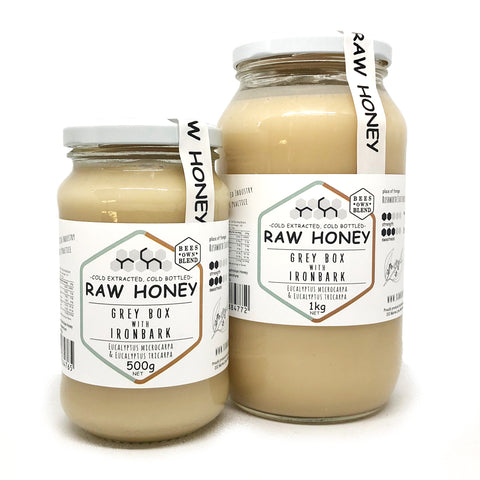 Raw Grey Box with Ironbark Honey
